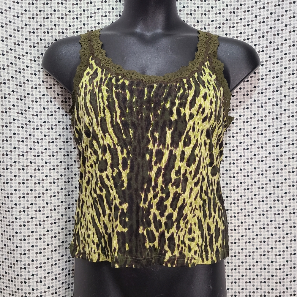 Vtg Dolcetti Silk Blend Cami Size Lg